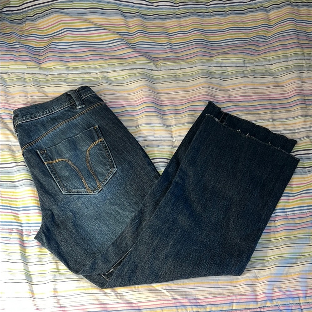 Classic Dark‎ Wash Cato’s Blue Denim Jeans 12